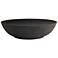 Arteriors Etta Outdoor Coffee Table Black Concrete Composite