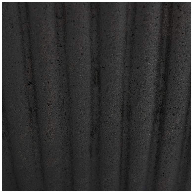 Image 5 Arteriors Etta Outdoor Coffee Table Black Concrete Composite more views