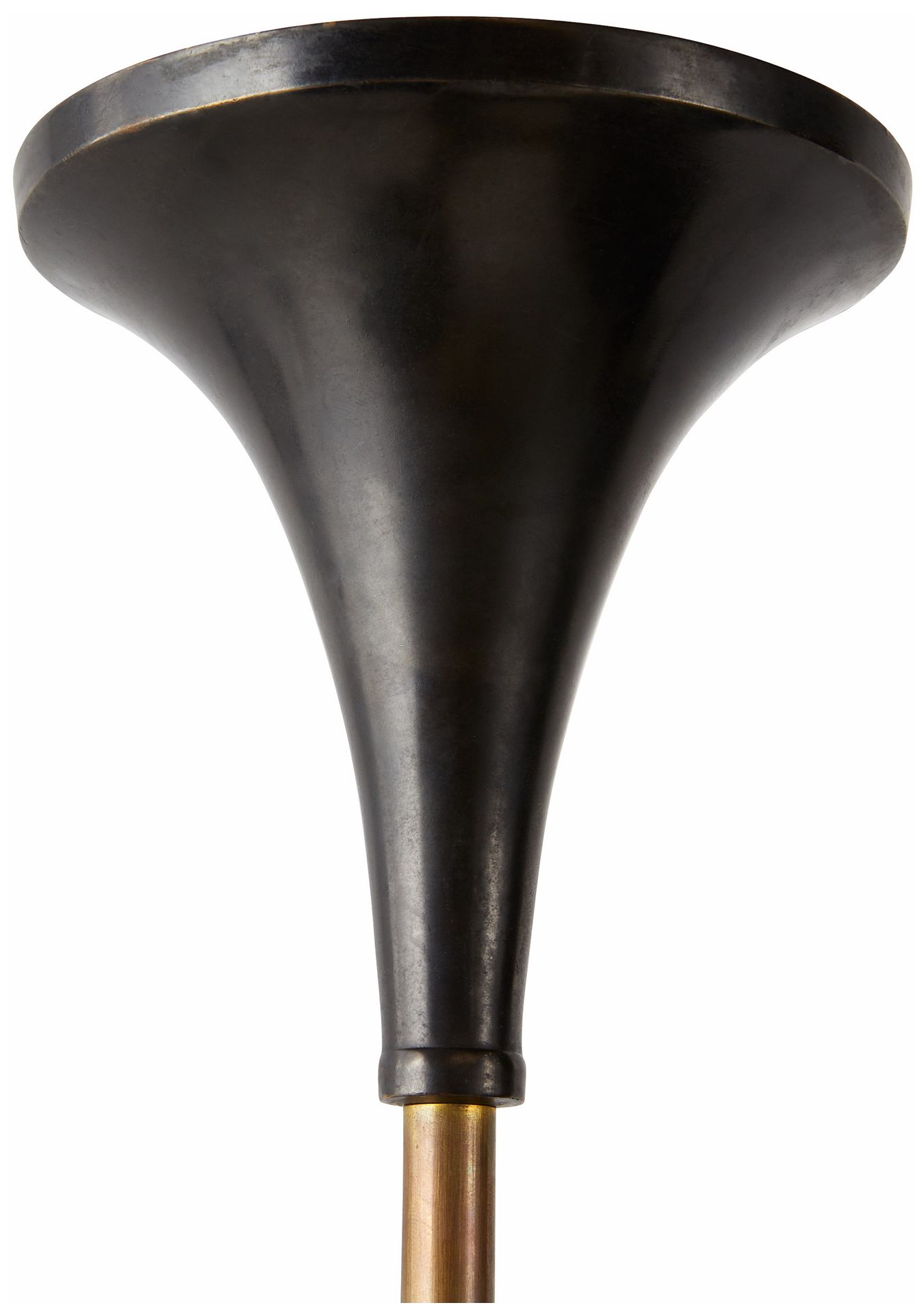 Image 7 Arteriors Everglades Chandelier Blackened Iron/Antique Brass more views