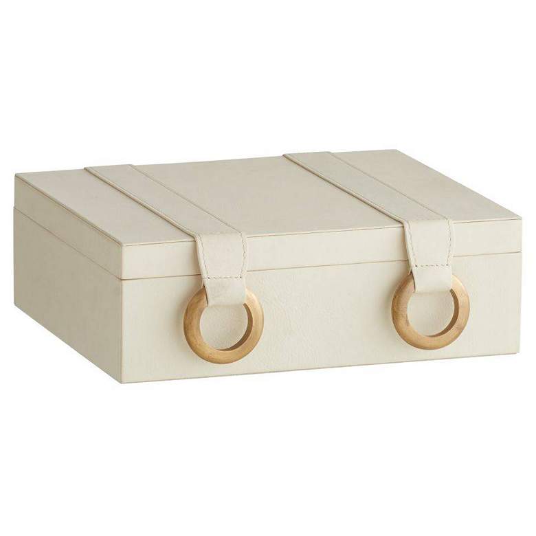 Image 1 Arteriors Facci Box Ivory