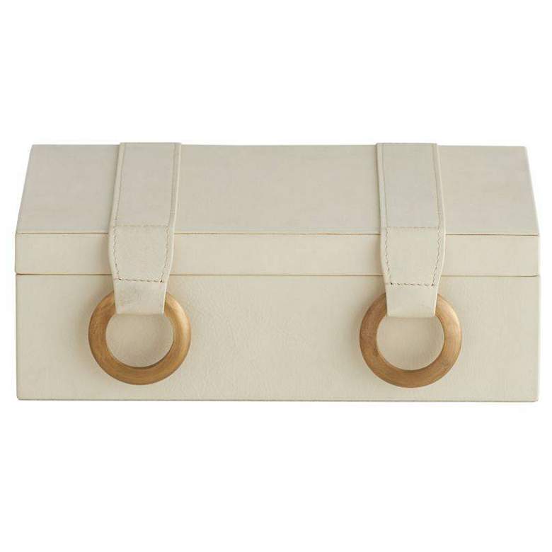 Image 2 Arteriors Facci Box Ivory more views