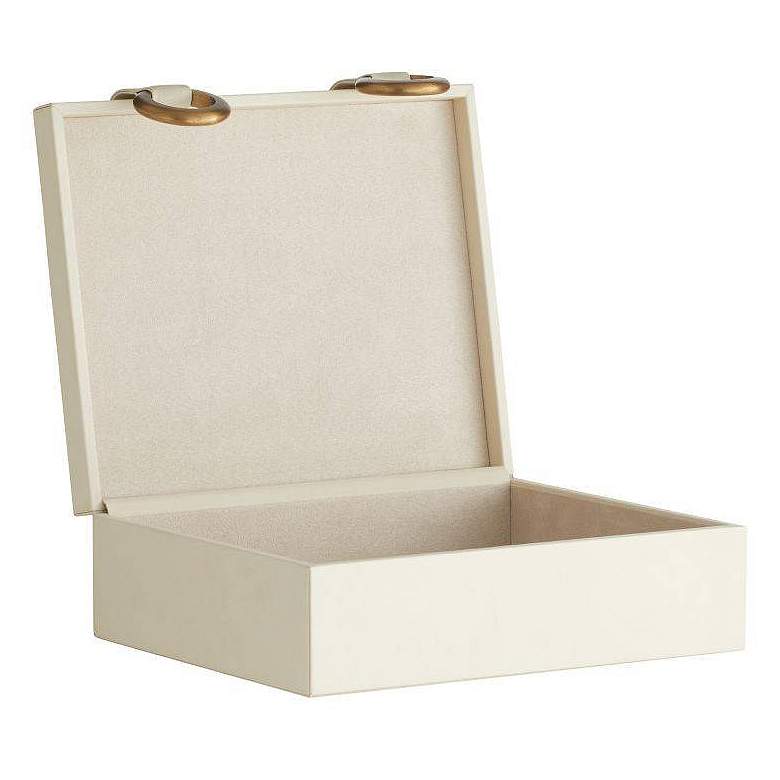 Image 4 Arteriors Facci Box Ivory more views