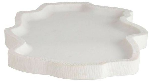 Image 3 Arteriors  Fallon Tray Ivory more views