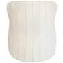 2_Arteriors  Famoso Sconce 14" Ivory
