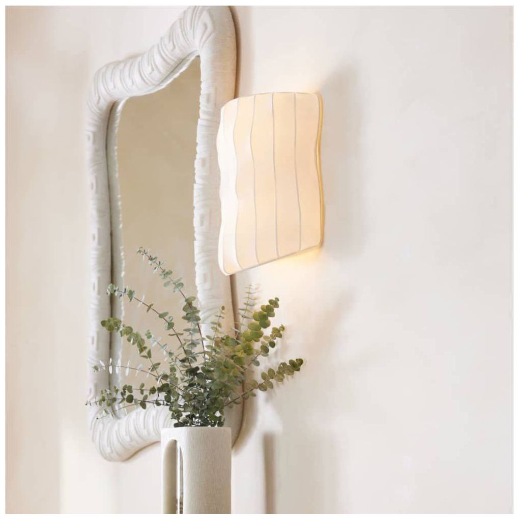 Arteriors  Famoso Sconce 14" Ivory