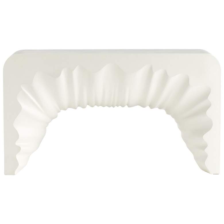 Image 3 Arteriors Farely Outdoor Console Ivory more views