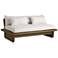 Arteriors Fargo Outdoor Settee Shale Outdoor Texture