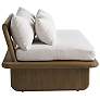 4_Arteriors Fargo Outdoor Settee Shale Outdoor Texture more views