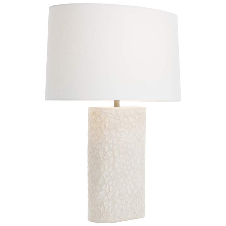 Image 1 Arteriors Felicity Terracotta Lamp Egg Shell