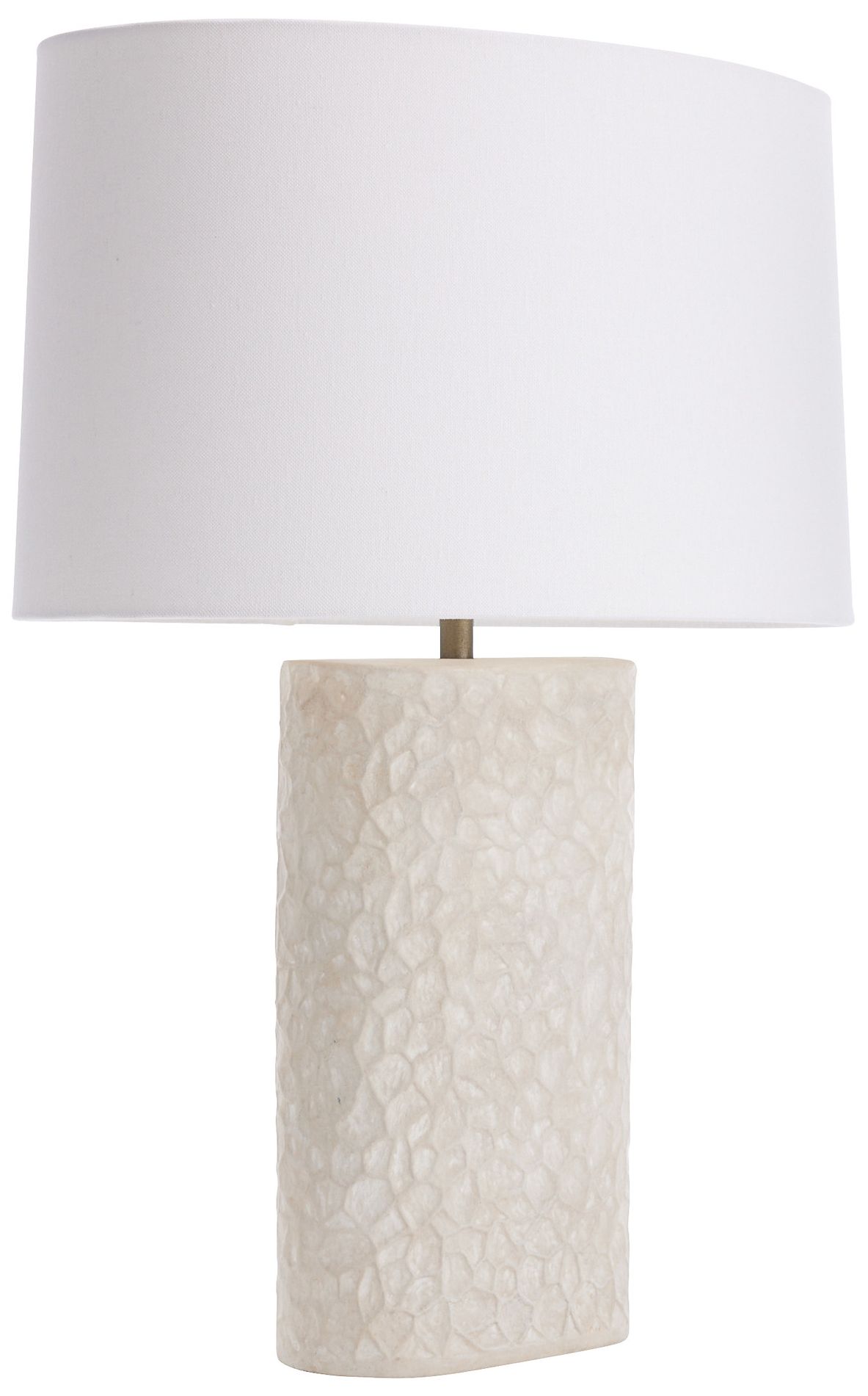 Image 3 Arteriors Felicity Terracotta Lamp Egg Shell more views