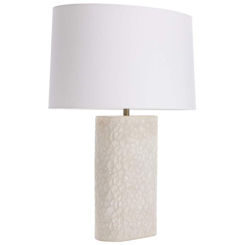 Image 3 Arteriors Felicity Terracotta Lamp Egg Shell more views