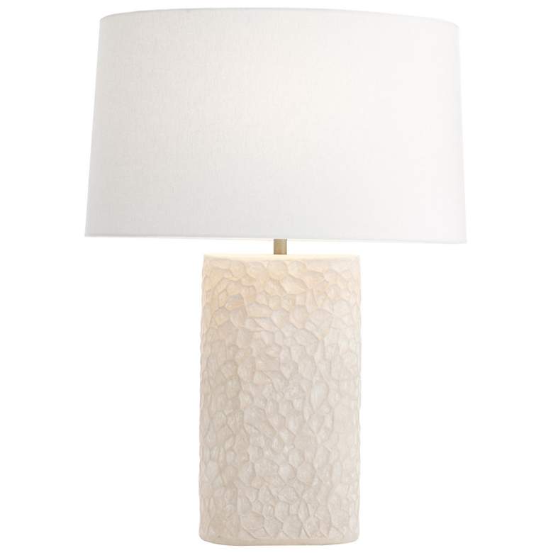 Image 4 Arteriors Felicity Terracotta Lamp Egg Shell more views