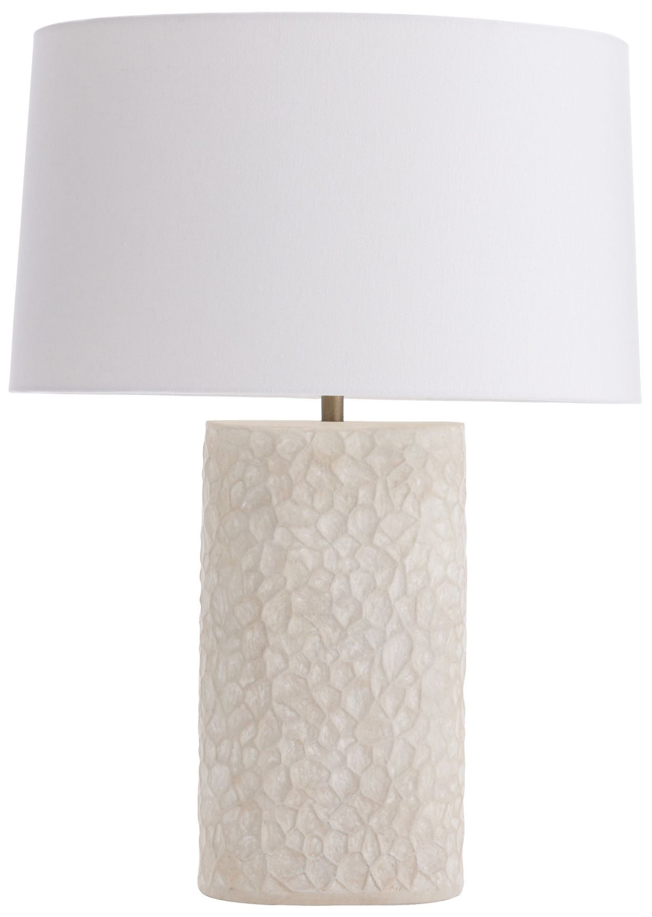 Image 5 Arteriors Felicity Terracotta Lamp Egg Shell more views