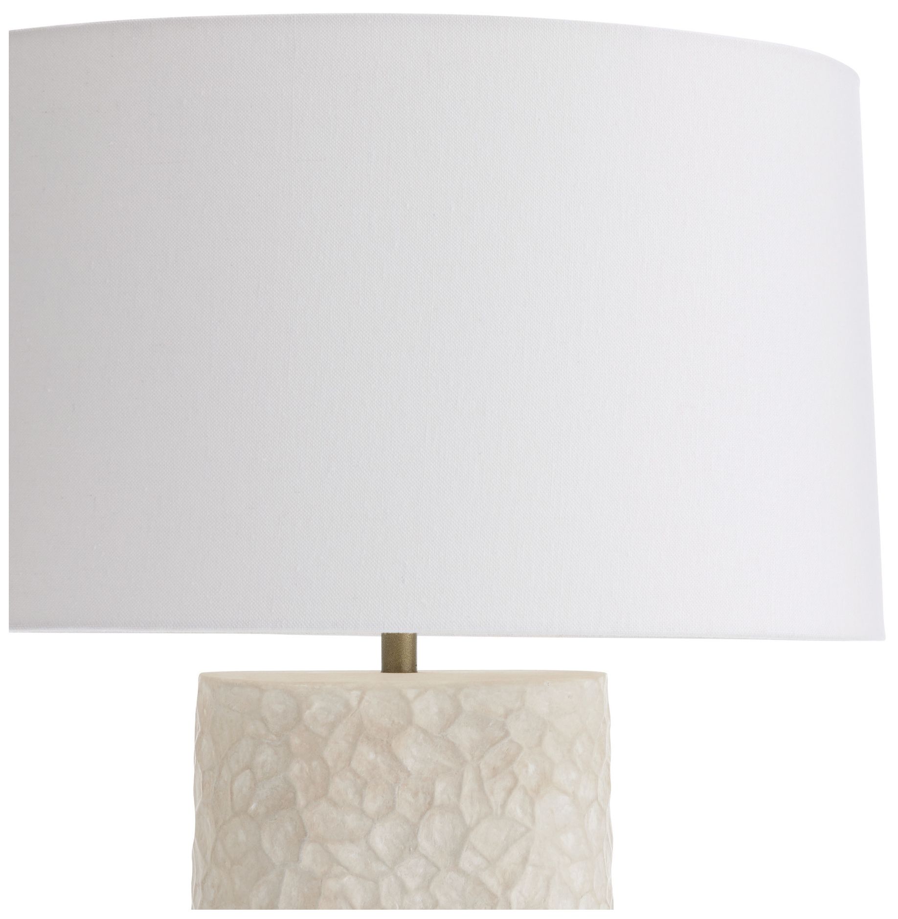 Image 6 Arteriors Felicity Terracotta Lamp Egg Shell more views