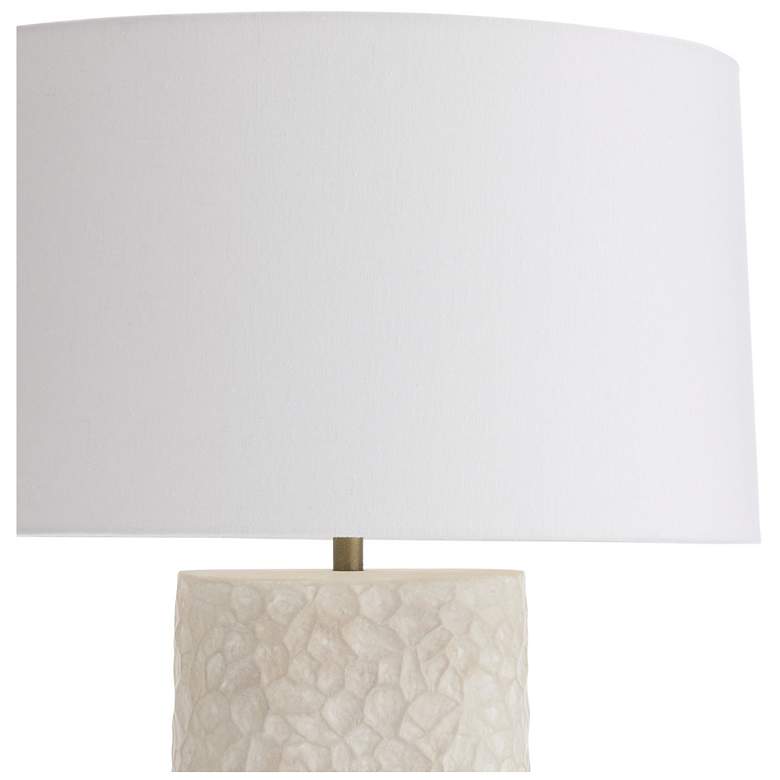 Image 6 Arteriors Felicity Terracotta Lamp Egg Shell more views