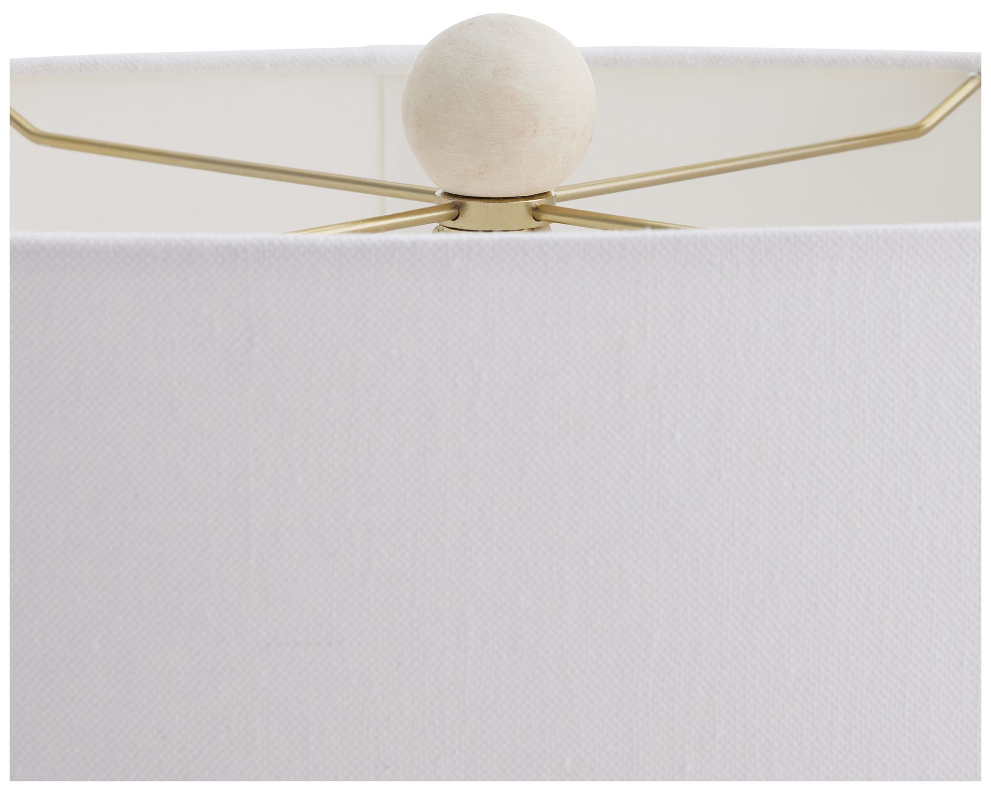 Arteriors Felicity Terracotta Lamp Egg Shell