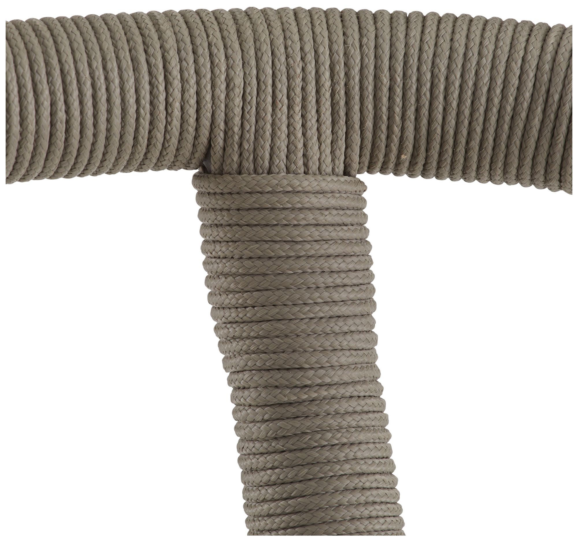 Arteriors Feller Outdoor Counter Stool Fossil Synthetic Rope