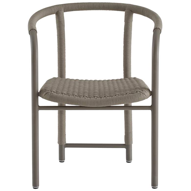 Image 2 Arteriors Feller Outdoor Dining Chair Fossil Synthetic Rope more views