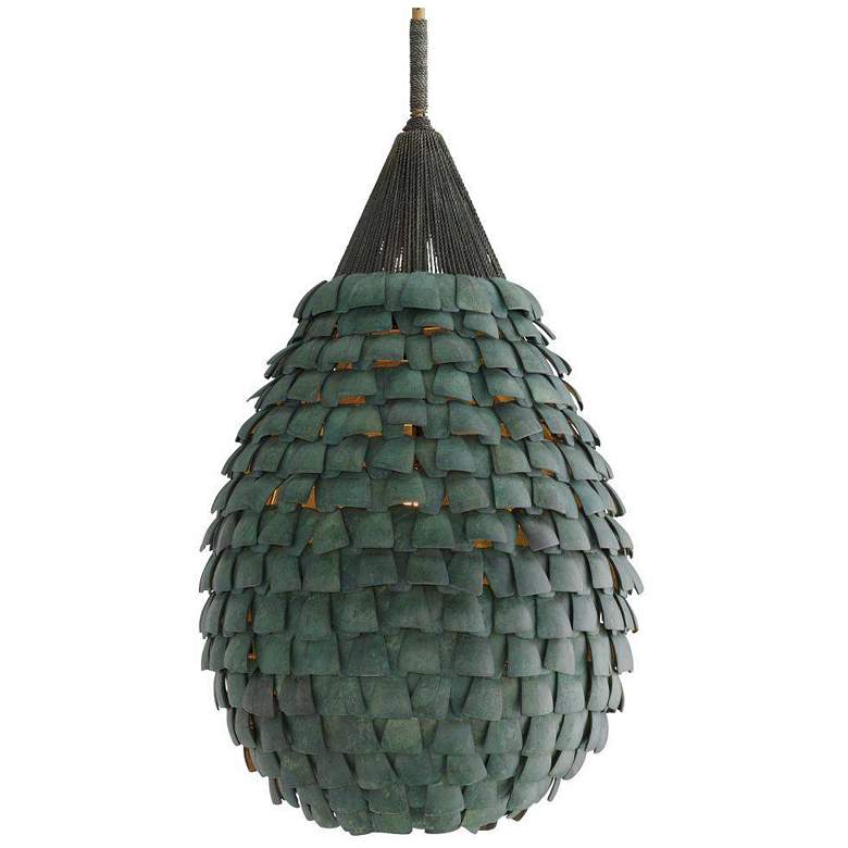 Image 1 Arteriors  Ferndale Pendant 20" Eucalyptus Stain