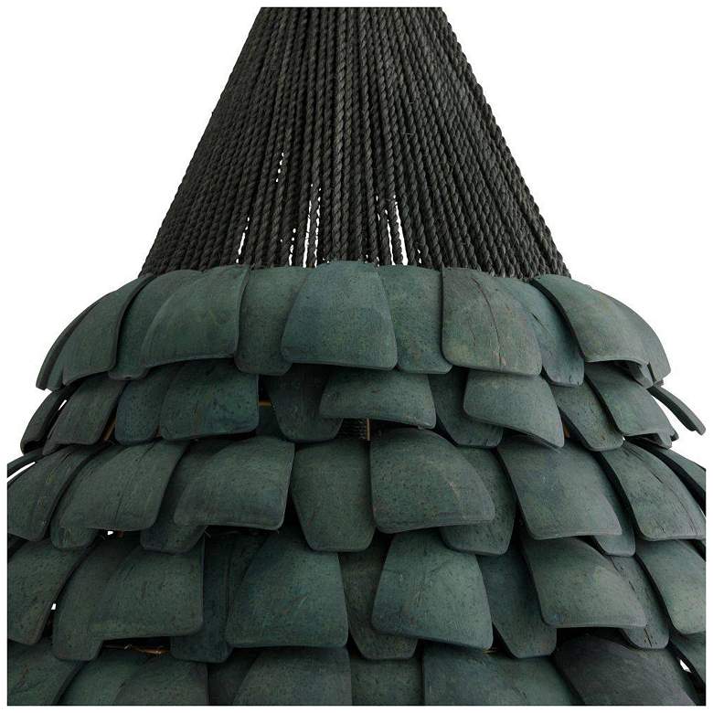 Image 7 Arteriors  Ferndale Pendant 20" Eucalyptus Stain more views