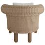 3_Arteriors Fielder Outdoor Lounge Chair Pearl Outdoor Performance Boucle more views