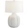 Arteriors Fig Ceramic Lamp Icy Morn