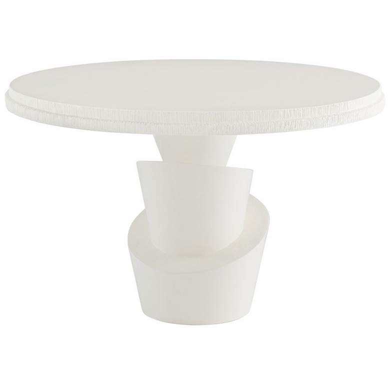 Image 1 Arteriors Figueroa Outdoor Entry Table Ivory