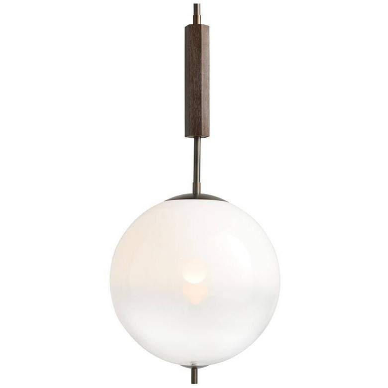 Image 2 Arteriors  Flagstaff Pendant 15" Frost Ombre