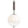 2_Arteriors  Flagstaff Pendant 15" Frost Ombre