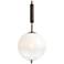 Arteriors  Flagstaff Pendant 15" Frost Ombre