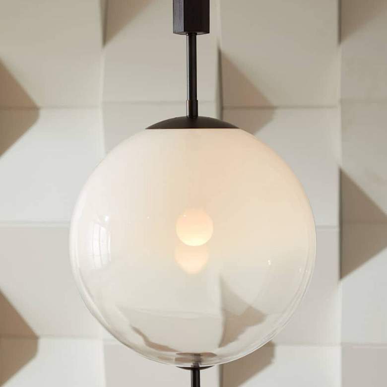 Image 1 Arteriors  Flagstaff Pendant 15" Frost Ombre