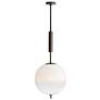 3_Arteriors  Flagstaff Pendant 15" Frost Ombre more views