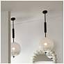 Arteriors  Flagstaff Pendant 15" Frost Ombre