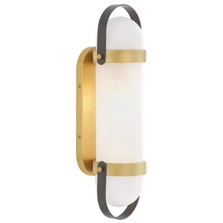 Image 2 Arteriors Flemming 20" Sconce Swirl Antique Brass, English Bronze