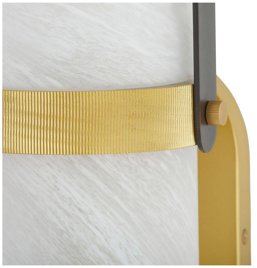 Arteriors  Flemming 20" Sconce Swirl Antique Brass, English Bronze