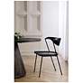 5_Arteriors Fletcher Dining Chair Ebony more views