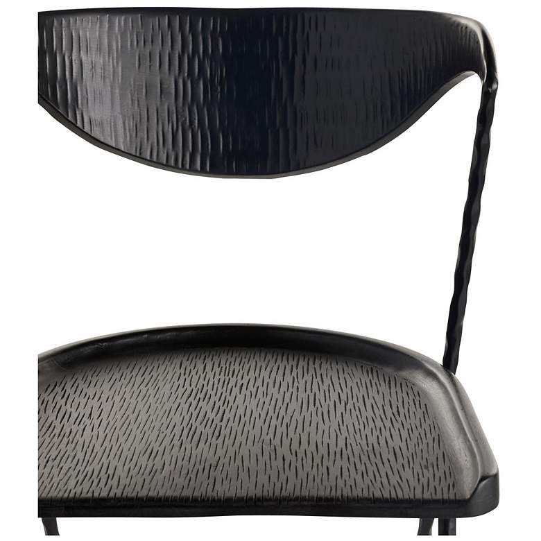 Image 7 Arteriors Fletcher Dining Chair Ebony more views