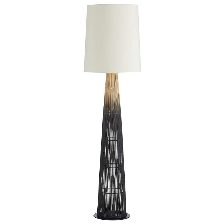 Image 3 Arteriors Florence Floor Lamp Black more views