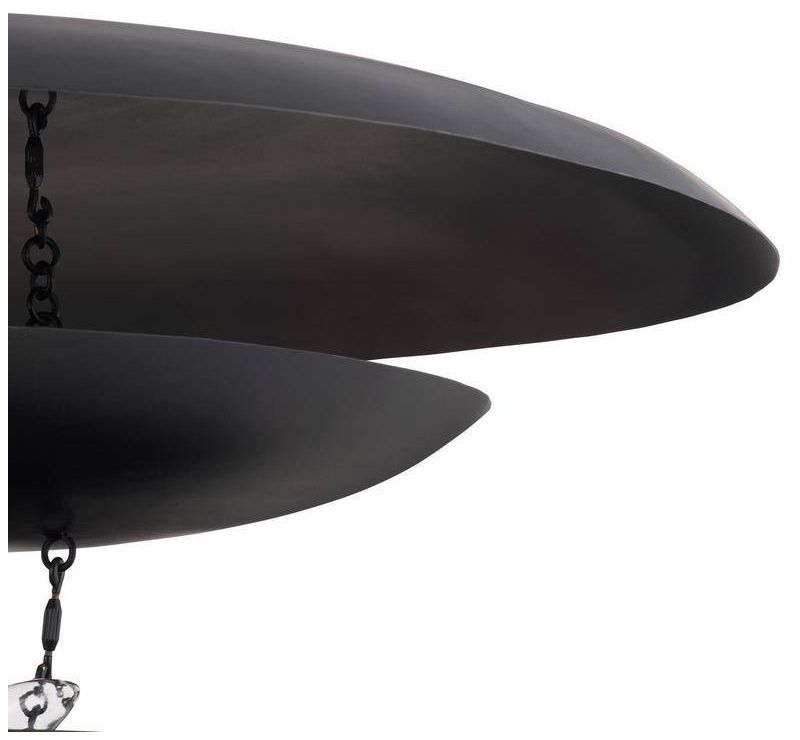 Arteriors Florko Chandelier 31" Blackened Iron
