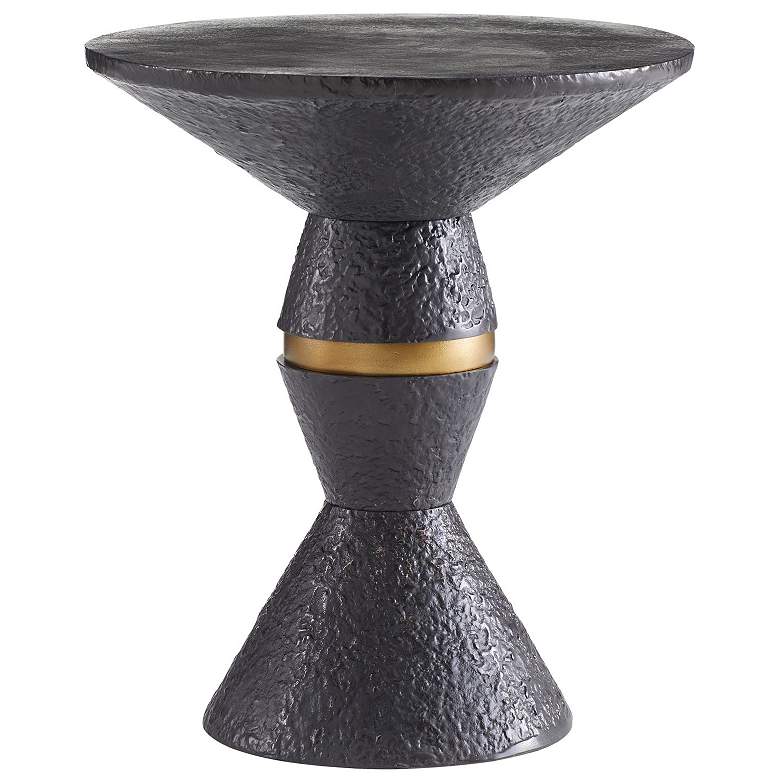 Image 1 Arteriors Floyd End Table Blackened Bronze