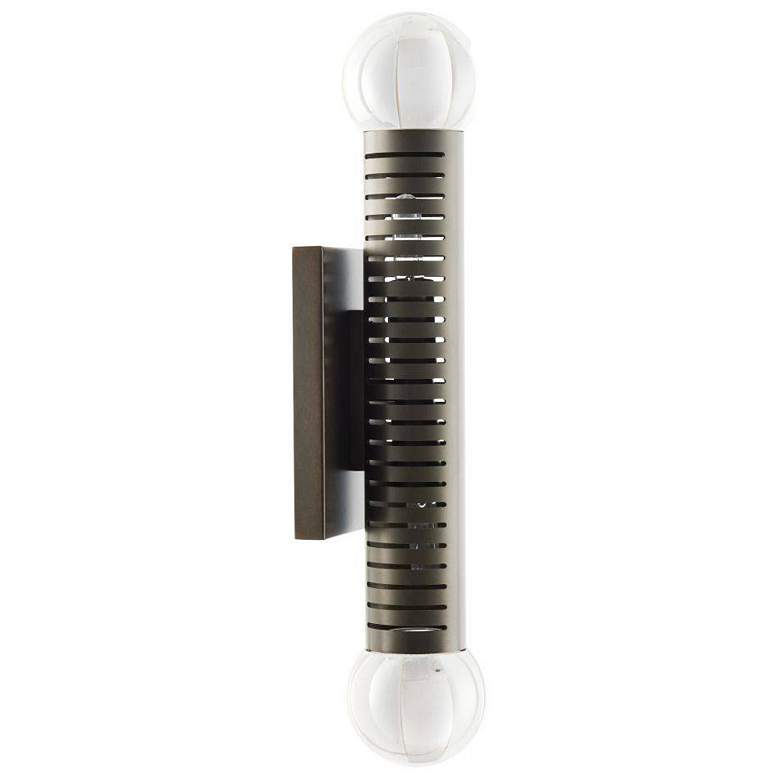 Image 3 Arteriors  Flume Sconce 18" Smoke English Bronze more views