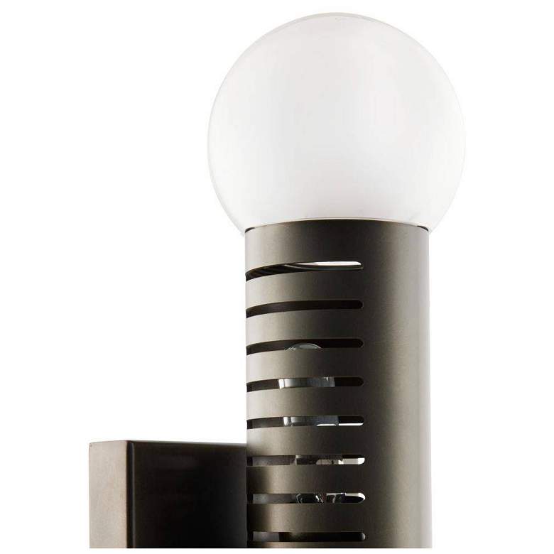 Image 4 Arteriors  Flume Sconce 18" Smoke English Bronze more views