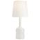 Arteriors Fontana Porcelain Lamp White