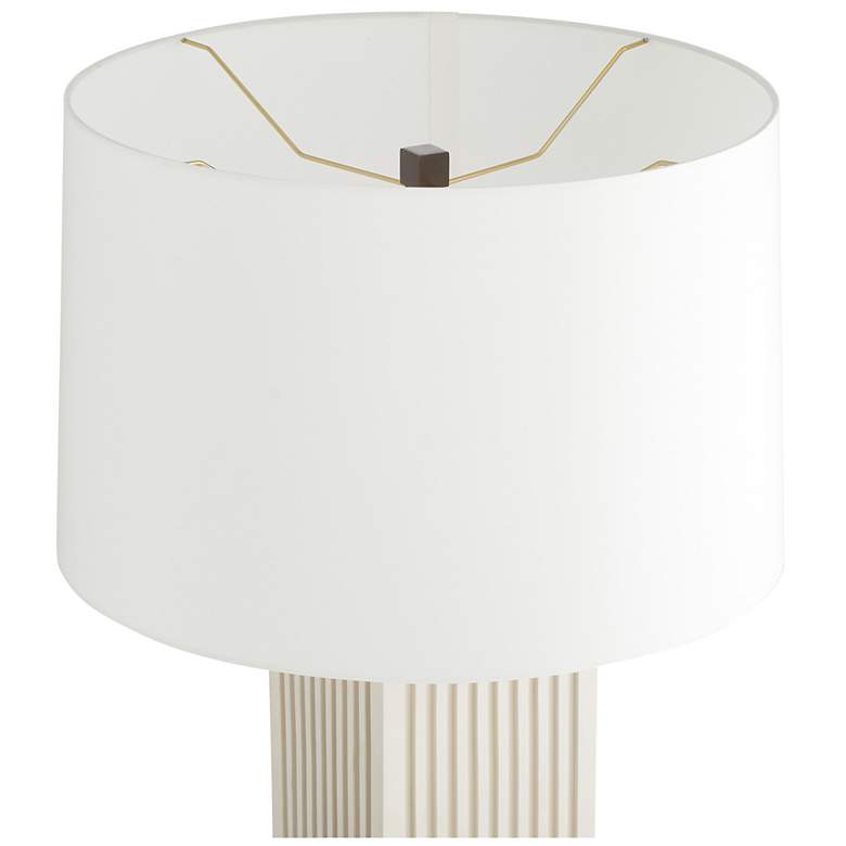 Image 2 Arteriors Fortunata Resin Floor Lamp Ivory more views