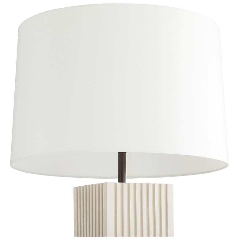 Image 3 Arteriors Fortunata Resin Floor Lamp Ivory more views