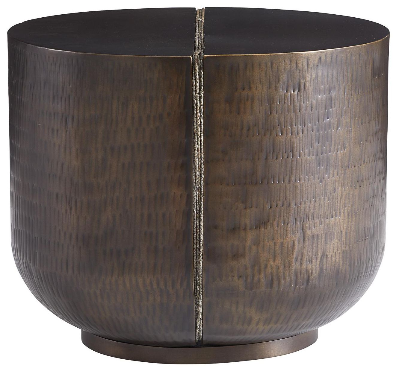 Image 2 Arteriors  Fosser End Table Antique Bronze more views