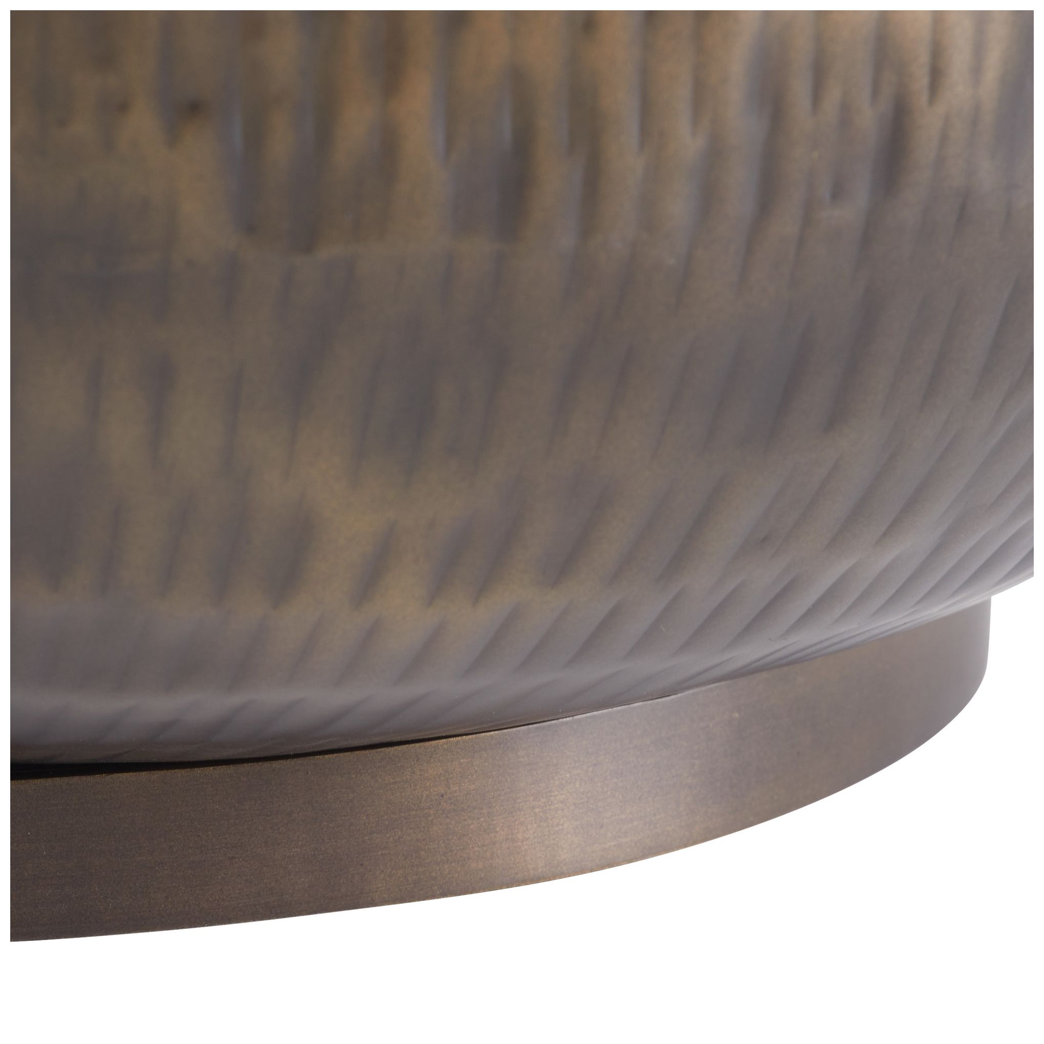 Image 4 Arteriors  Fosser End Table Antique Bronze more views