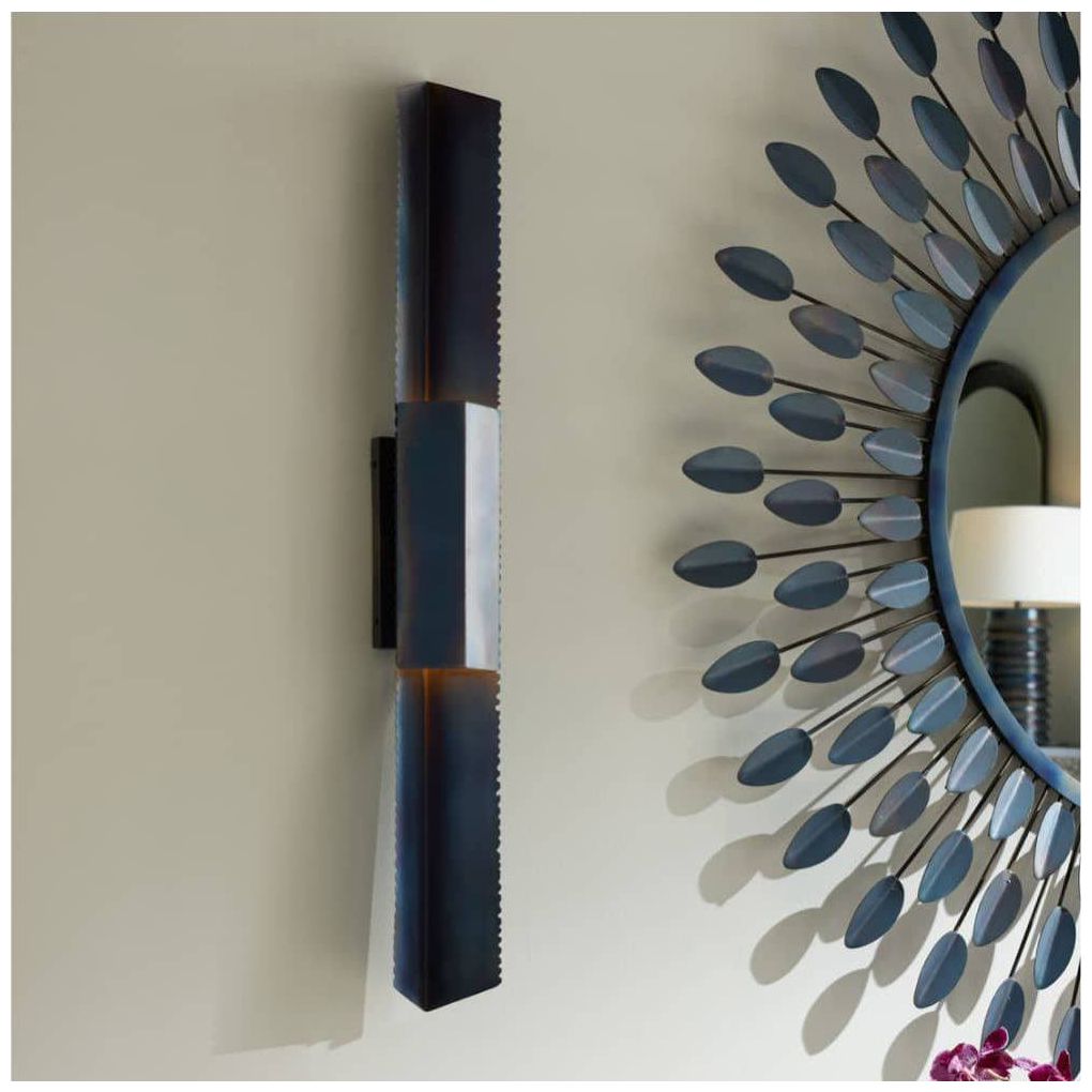 Arteriors  Francisco Sconce 36" Burnt Iron