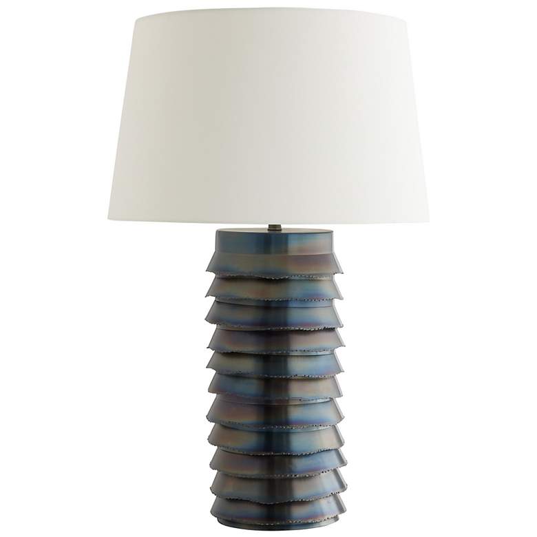 Image 3 Arteriors Frasier Iron Lamp Burnt Iron more views