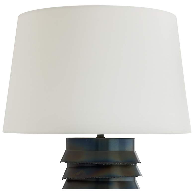 Image 5 Arteriors Frasier Iron Lamp Burnt Iron more views